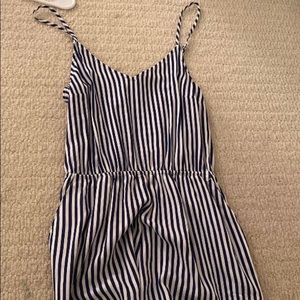Stripped romper